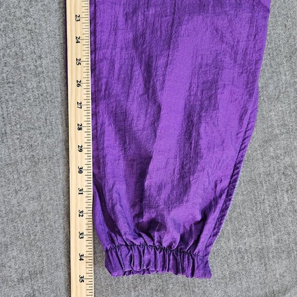 Boathouse XXL Joggers Men Purple Nylon Y2K Zip Elastic Pockets Athleisure Custom - Picture 6 of 11